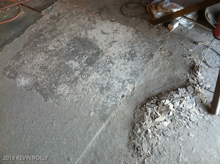 RESTORING THE MEZZANINE FLOOR